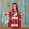 Collections Etc Ajei Native American Collectible Porcelain Doll, 16"H